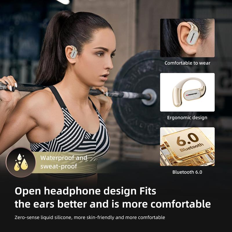 Over-the-ear Bluetooth headphones - Noise cancelling, IPX5 waterproof