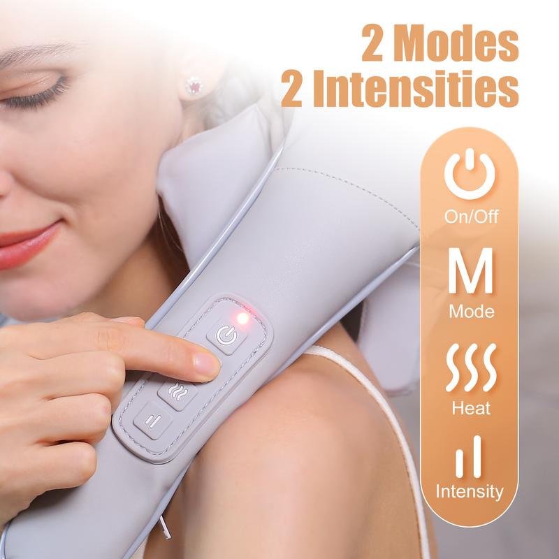 MASGRE Electric Massage Pillow for Neck & Back