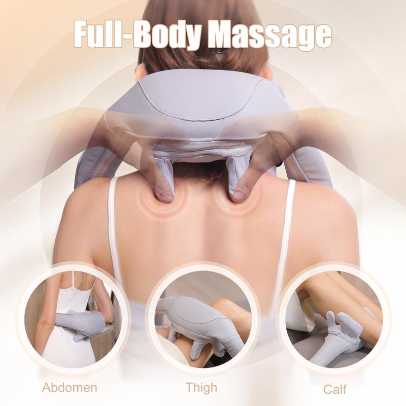 MASGRE Electric Massage Pillow for Neck & Back