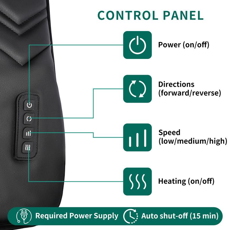 MASGRE Electric Massager for Neck, Back & Legs