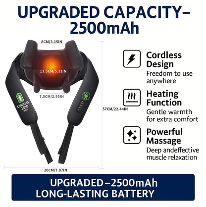 MASGRE Electric Massage Pillow for Neck & Back